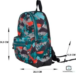 Pick & Pack Forest Dragon Backpack M - Multi Green -Kofferland Goedkope Winkel 1200x1151 4