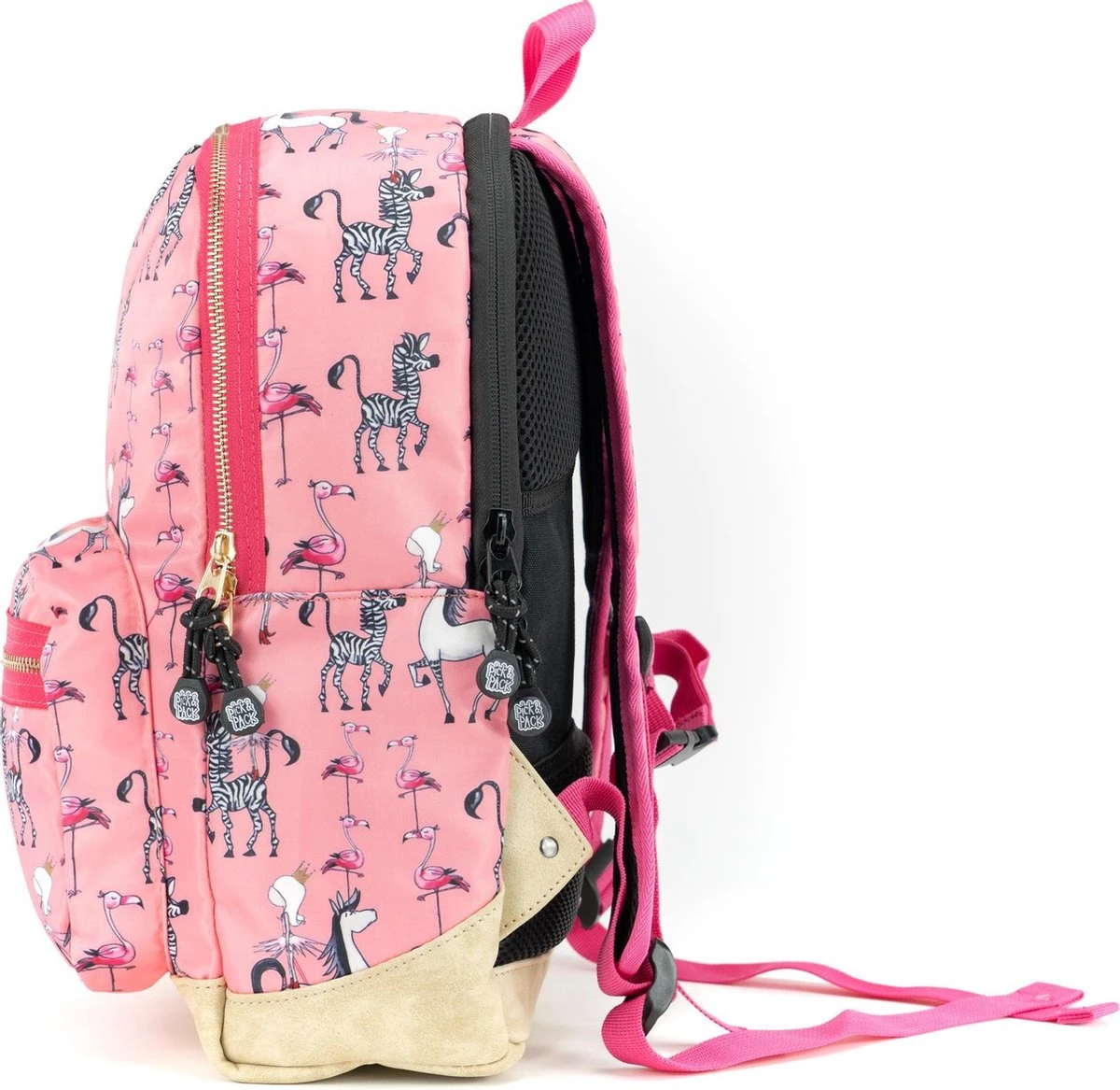 Pick & Pack Koninklijke Prinses - Rugzak - Felroze - Maat M 2 Pick & Pack Koninklijke Prinses - Rugzak - Felroze - Maat M - Afbeelding 2
