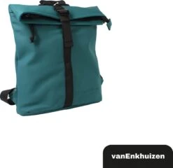 VanEnkhuizen Rolltop Rugzak 9 Liter - Waterafstotend En Thermo Materiaal - Turquoise -Kofferland Goedkope Winkel 1200x1167 4