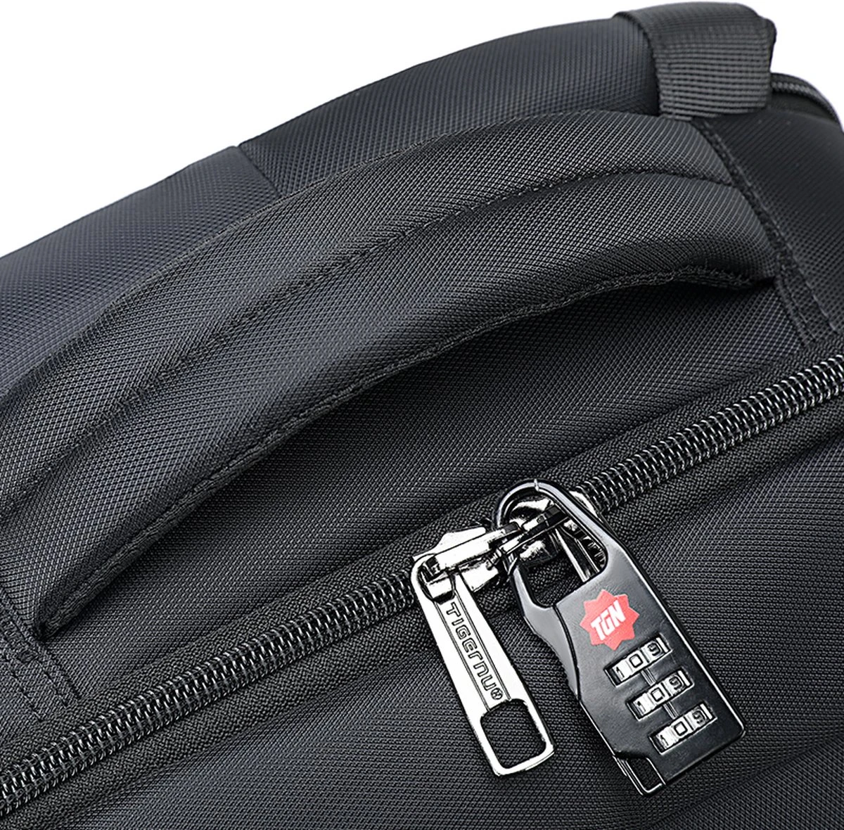 Tigernu Daily Laptop Rugzak 15,6 Inch – Rugtas - Dames En Heren – Spatwaterdicht – Anti Diefstal – 27 Liter - Zwart 15 Tigernu Daily Laptop Rugzak 15,6 Inch – Rugtas - Dames En Heren – Spatwaterdicht – Anti Diefstal – 27 Liter - Zwart - Afbeelding 15