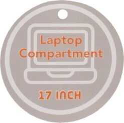 Beagles Originals Urban Originals 17,3" Laptop Rugzak - Blauw 10 Beagles Originals Urban Originals 17,3" Laptop Rugzak - Blauw -Kofferland Goedkope Winkel 1200x1192 2