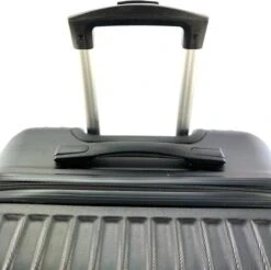 AATravel M Reiskoffer - Trolley ABS - Met Dubbele Wielen - 66 Cm - 66 Liter - Zwart -Kofferland Goedkope Winkel 1200x1196 1