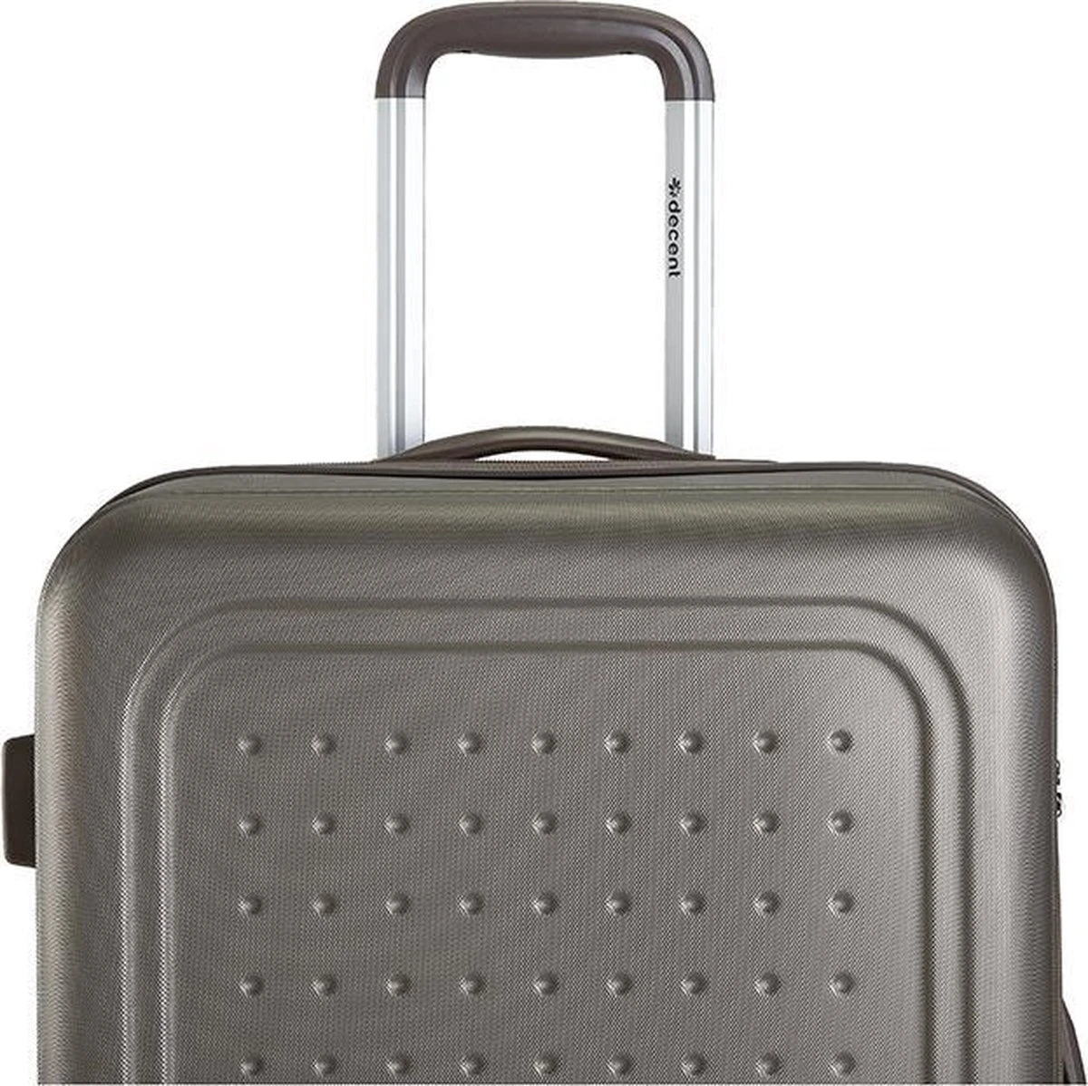 Decent Handbagage Koffer / Trolley / Reiskoffer - 42 Cm - 24 Liter - ABS - Maxi Air - Champagne 12 Decent Handbagage Koffer / Trolley / Reiskoffer - 42 Cm - 24 Liter - ABS - Maxi Air - Champagne - Afbeelding 12