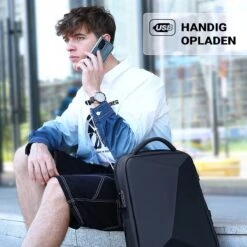 Brandie® - Rugzak - Voor Heren Reistas - Reistas - Schoudertas - Waterdichte Rugzakken - Schooltas - Anti Diefstal - USB Opladen - Heren Zakelijke Reistas Rugzak - 5013 Grootte 12*32*45 Cm - Zwart Upgraden - Gewicht 1.3 Kg 18 Brandie® - Rugzak - Voor Heren Reistas - Reistas - Schoudertas - Waterdichte Rugzakken - Schooltas - Anti Diefstal - USB Opladen - Heren Zakelijke Reistas Rugzak - 5013 Grootte 12*32*45 Cm - Zwart Upgraden - Gewicht 1.3 Kg -Kofferland Goedkope Winkel 1200x1200 1046