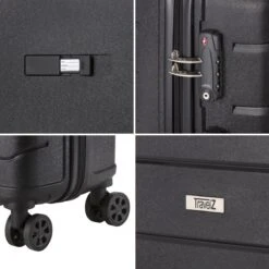 TravelZ Big Bars Handbagagekoffer 55cm Met TSA-slot - Ultrasterk - Zwart 12 TravelZ Big Bars Handbagagekoffer 55cm Met TSA-slot - Ultrasterk - Zwart -Kofferland Goedkope Winkel 1200x1200 115