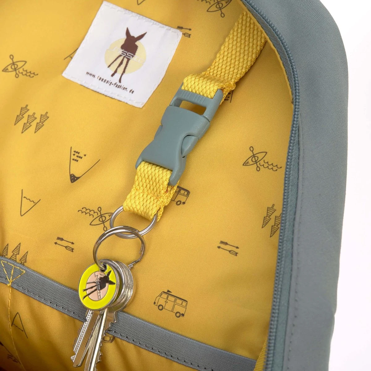 Lässig - Mini Rugtas - Adventure Bus - Maat Onesize 7 Lässig - Mini Rugtas - Adventure Bus - Maat Onesize - Afbeelding 7