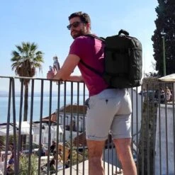 CabinMax Metz Reistas – Handbagage 20L – Rugzak – Schooltas - 40x25x20 Cm – Compact Backpack – Lichtgewicht – Khaki -Kofferland Goedkope Winkel 1200x1200 1321