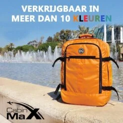 CabinMax Metz Reistas – Handbagage 20L – Rugzak – Schooltas - 40x25x20 Cm – Compact Backpack – Lichtgewicht – Khaki -Kofferland Goedkope Winkel 1200x1200 1329