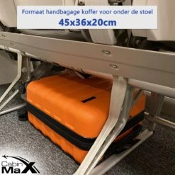 CabinMax Handbagage Koffer - Trolley 30L - Harde Reiskoffer - 45x36x20cm - Lichtgewicht - Groot Capaciteit - Oranje 15 CabinMax Handbagage Koffer - Trolley 30L - Harde Reiskoffer - 45x36x20cm - Lichtgewicht - Groot Capaciteit - Oranje -Kofferland Goedkope Winkel 1200x1200 172