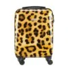 Princess Traveller Animal Print - Handbagagekoffer - Leopard - Small - 55cm