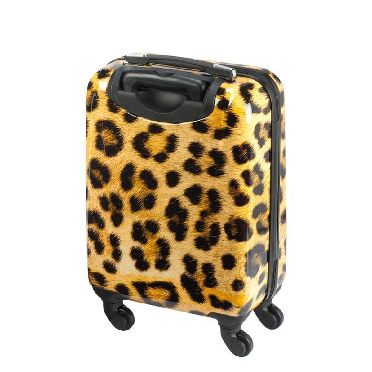 Princess Traveller Animal Print - Handbagagekoffer - Leopard - Small - 55cm 3 Princess Traveller Animal Print - Handbagagekoffer - Leopard - Small - 55cm - Afbeelding 3