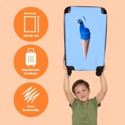 NoBoringSuitcases.com® Koffer - Reiskoffer Met Wielen - Pauw - IJshoorntjes - Blauw - IJs - Vogel - Handbagage Trolley - Past Binnen 55x40x20 Cm En 55x35x25 Cm - Fotokoffer 12 NoBoringSuitcases.com® Koffer - Reiskoffer Met Wielen - Pauw - IJshoorntjes - Blauw - IJs - Vogel - Handbagage Trolley - Past Binnen 55x40x20 Cm En 55x35x25 Cm - Fotokoffer -Kofferland Goedkope Winkel 1200x1200 316