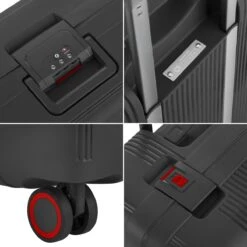 CarryOn Protector Luxe Reiskoffer - Trolley 66cm Met TSA-klikslot En OKOBAN - Ultrasterk - Zwart 13 CarryOn Protector Luxe Reiskoffer - Trolley 66cm Met TSA-klikslot En OKOBAN - Ultrasterk - Zwart -Kofferland Goedkope Winkel 1200x1200 458