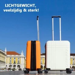 CabinMax Velocity Handbagage Koffer - Uitbreidbaar Trolley 44L - Harde Reiskoffer - 55x40x20/25 Cm - Lichtgewicht - Groot Capaciteit - Wit 15 CabinMax Velocity Handbagage Koffer - Uitbreidbaar Trolley 44L - Harde Reiskoffer - 55x40x20/25 Cm - Lichtgewicht - Groot Capaciteit - Wit -Kofferland Goedkope Winkel 1200x1200 474