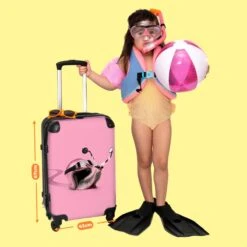 NoBoringSuitcases.com® Koffer Groot - Slak - Roze - Meisjes - Racen - Trolley Koffer Met TSA-slot - Met Wielen - 90 Liter - Reiskoffer - 66 Cm 13 NoBoringSuitcases.com® Koffer Groot - Slak - Roze - Meisjes - Racen - Trolley Koffer Met TSA-slot - Met Wielen - 90 Liter - Reiskoffer - 66 Cm -Kofferland Goedkope Winkel 1200x1200 483