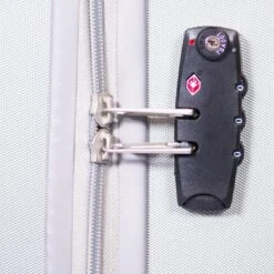 ©TROLLEYZ - Bali No.22 - Reiskoffer 78cm Met TSA Slot - Dubbele Wielen - 360° Spinners - 100% ABS - Reiskoffer In Metallic Grey -Kofferland Goedkope Winkel 1200x1200 549