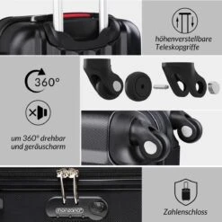 Monzana Hard Case Koffer Baseline L Zwart -Kofferland Goedkope Winkel 1200x1200 562