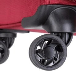 Decent D-Upright Large Koffer - 76 Cm Expandable - TSA Slot - Bordeaux Rood -Kofferland Goedkope Winkel 1200x1200 576