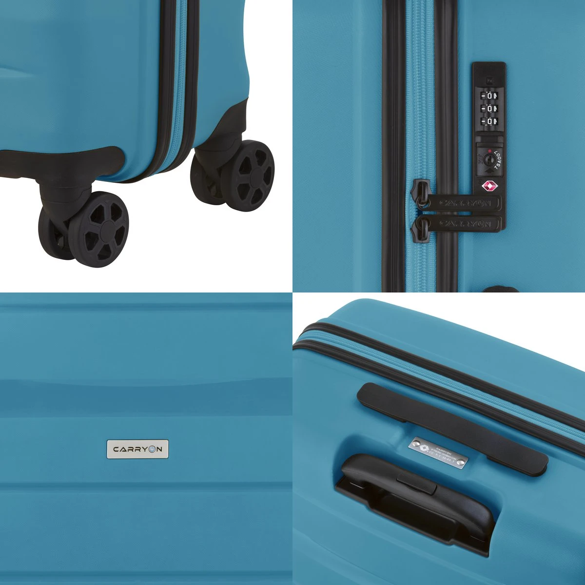 CarryOn Porter ® Reiskoffer - 66cm Trolley Met TSA-slot - OKOBAN Registratie - Groen 4 CarryOn Porter ® Reiskoffer - 66cm Trolley Met TSA-slot - OKOBAN Registratie - Groen - Afbeelding 4
