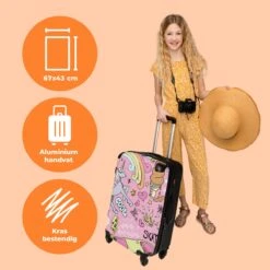 NoBoringSuitcases.com® Koffer Groot - Roze - Eenhoorn - Skateboard - Tekening - Trolley Koffer Met TSA-slot - Met Wielen - 90 Liter - Reiskoffer - 66 Cm 10 NoBoringSuitcases.com® Koffer Groot - Roze - Eenhoorn - Skateboard - Tekening - Trolley Koffer Met TSA-slot - Met Wielen - 90 Liter - Reiskoffer - 66 Cm -Kofferland Goedkope Winkel 1200x1200 625