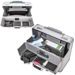 Tectake Business Pilotenkoffer - 39 Cm - Zilver 11 Tectake Business Pilotenkoffer - 39 Cm - Zilver -Kofferland Goedkope Winkel 1200x1200 67