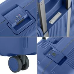 CarryOn Protector Luxe 2-delige Kofferset - TSA Trolleyset Handbagage En Groot - Kliksloten - Ultralicht - Blauw -Kofferland Goedkope Winkel 1200x1200 722