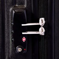 ©TROLLEYZ - Florence No.7 - Trolley - 55cm Met TSA Slot - Dubbele Wielen - 360° Spinners - 100% ABS - Handbagage Koffer In Night Black 13 ©TROLLEYZ - Florence No.7 - Trolley - 55cm Met TSA Slot - Dubbele Wielen - 360° Spinners - 100% ABS - Handbagage Koffer In Night Black -Kofferland Goedkope Winkel 1200x1200 76