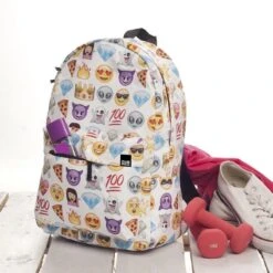 Zumprema - Emoji Madness Rugzak - Wit -Kofferland Goedkope Winkel 1200x1200 847