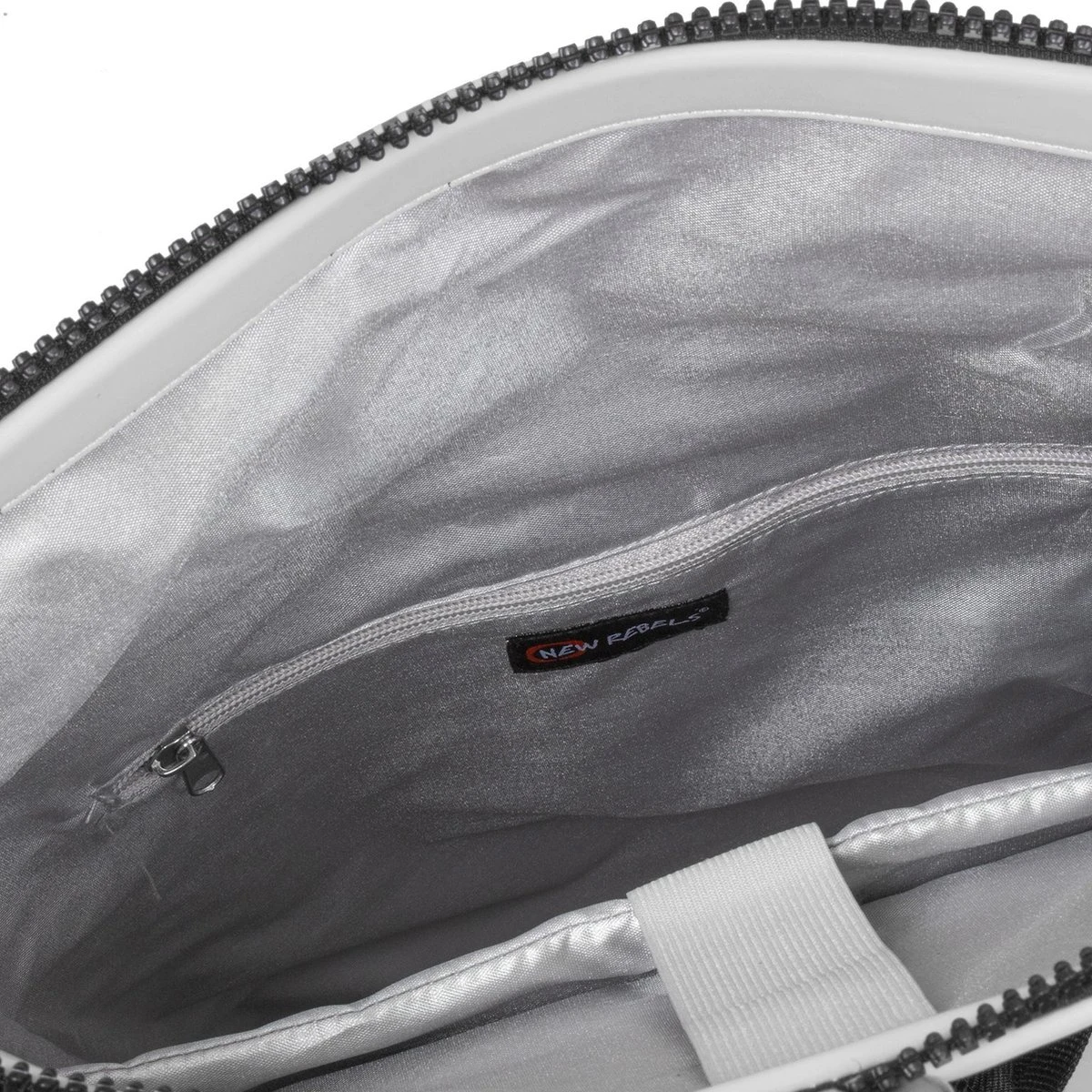 New Rebels® Mart - Rugtas - Grijs - Waterbestendig - Roll-top - 15.6151413121087 - 35x10x46cm - Rugzak / Backpack 2 New Rebels® Mart - Rugtas - Grijs - Waterbestendig - Roll-top - 15.6151413121087 - 35x10x46cm - Rugzak / Backpack - Afbeelding 2