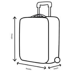 Dermata Pilotenkoffer Nylon 1340NY Zwart -Kofferland Goedkope Winkel 1200x1200 86