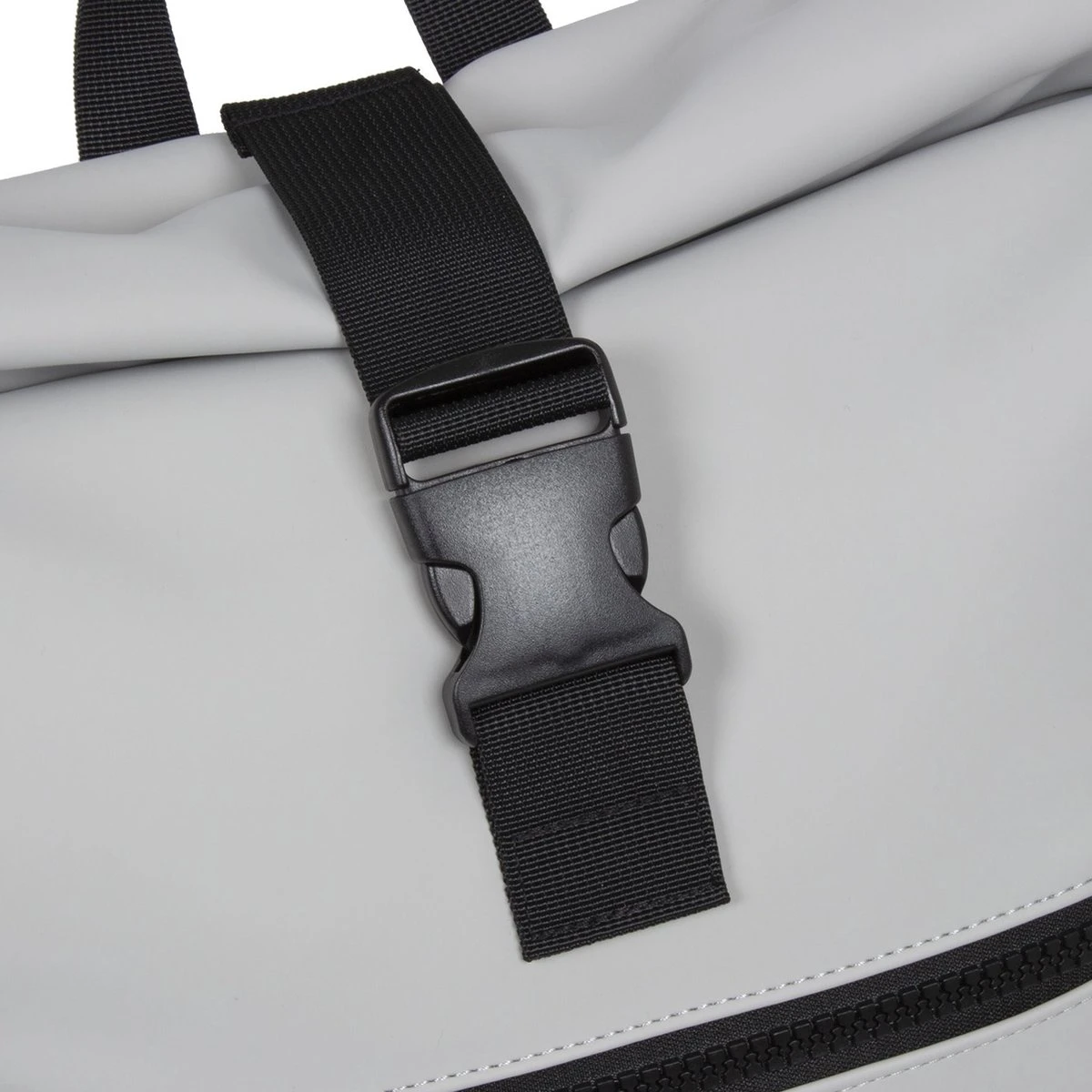 New Rebels® Mart - Rugtas - Grijs - Waterbestendig - Roll-top - 15.6151413121087 - 35x10x46cm - Rugzak / Backpack 7 New Rebels® Mart - Rugtas - Grijs - Waterbestendig - Roll-top - 15.6151413121087 - 35x10x46cm - Rugzak / Backpack - Afbeelding 7