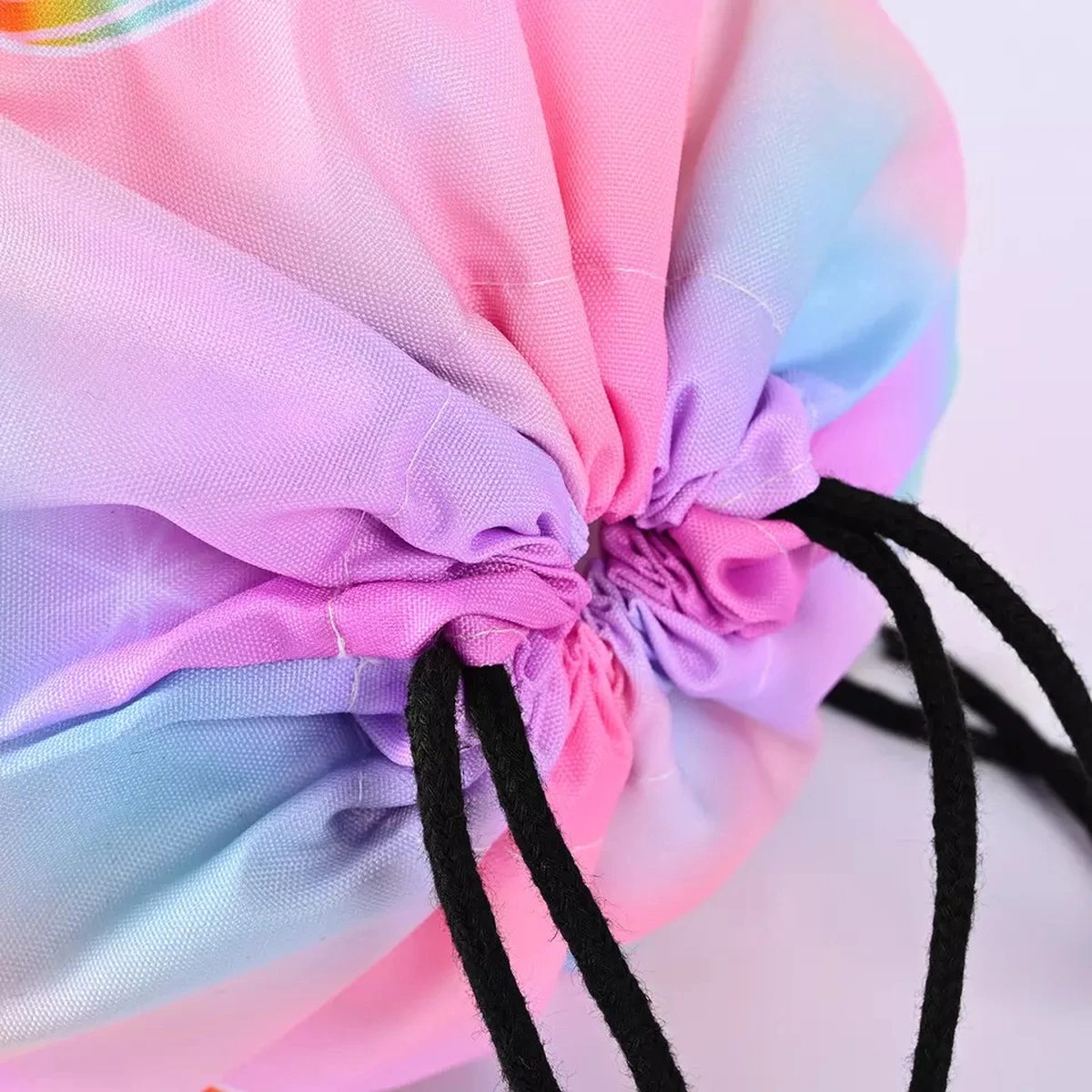 Unicorn Gymtas + Etui - Sporttas Met Rijgkoord - Bloemetjes - 4-12 Jaar 2 Unicorn Gymtas + Etui - Sporttas Met Rijgkoord - Bloemetjes - 4-12 Jaar - Afbeelding 2