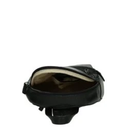 Old West Leren Dames Rugzak San Antonio M - Zwart -Kofferland Goedkope Winkel 1200x1200 909