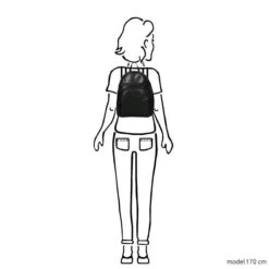 Old West Leren Dames Rugzak San Antonio M - Zwart -Kofferland Goedkope Winkel 1200x1200 911