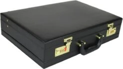 Attachékoffer Zwart - Kunstleer - Documentenkoffer - Attache Koffer Cijferslot - Laptopkoffer - Kantoor Koffer -Kofferland Goedkope Winkel 1200x669