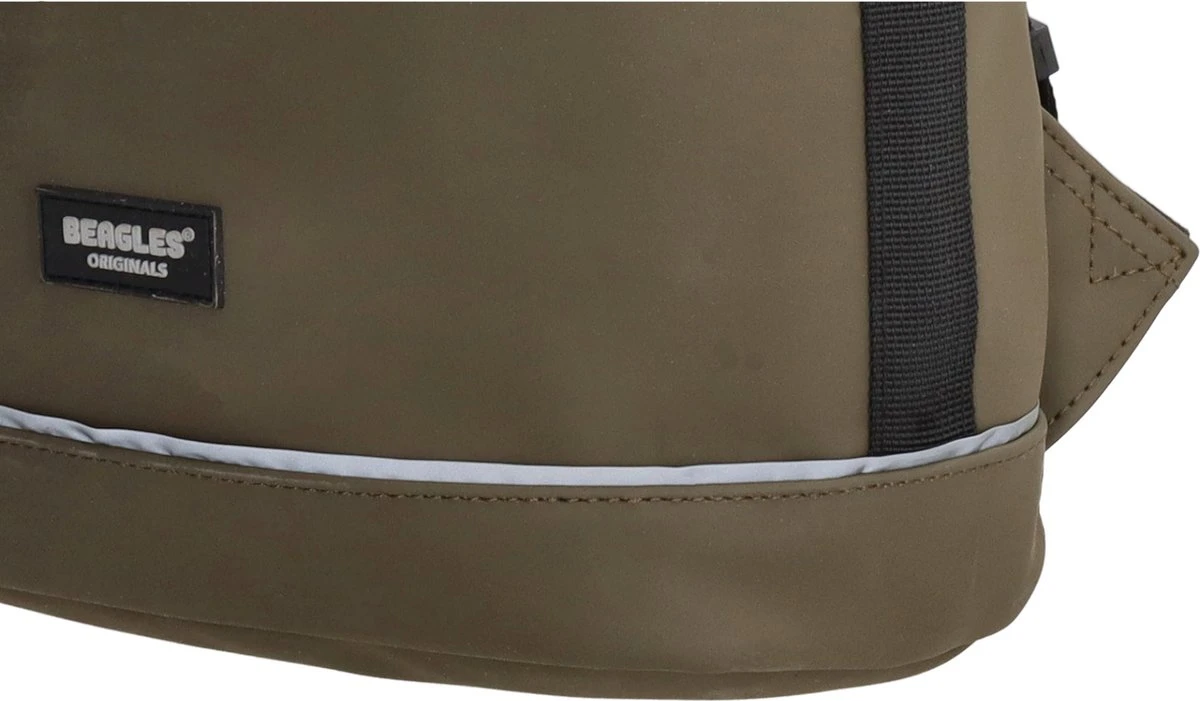 Beagles Originals Waterproof Originals Rugzak - Olijfgroen 6 Beagles Originals Waterproof Originals Rugzak - Olijfgroen - Afbeelding 6