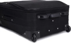 Decent Basic-Line Medium Trolley 63 Cm - Zwart -Kofferland Goedkope Winkel 1200x731