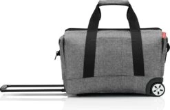 Reisenthel Allrounder Trolley Reiskoffer Reistas Op 2 Wielen - 30L - Twist Silver Grijs -Kofferland Goedkope Winkel 1200x776