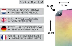 Koffer - Meisje - Regenboog - Trap - Wolken - Kinderen - Koffer Meisje - 35x55x20 Cm - Handbagage - Trolley - Reiskoffer 11 Koffer - Meisje - Regenboog - Trap - Wolken - Kinderen - Koffer Meisje - 35x55x20 Cm - Handbagage - Trolley - Reiskoffer -Kofferland Goedkope Winkel 1200x779 2