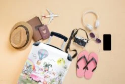 Koffer - Unicorn - Regenboog - Kinderen - 35x55x20 Cm - Handbagage - Trolley - Fotokoffer 11 Koffer - Unicorn - Regenboog - Kinderen - 35x55x20 Cm - Handbagage - Trolley - Fotokoffer -Kofferland Goedkope Winkel 1200x800 13