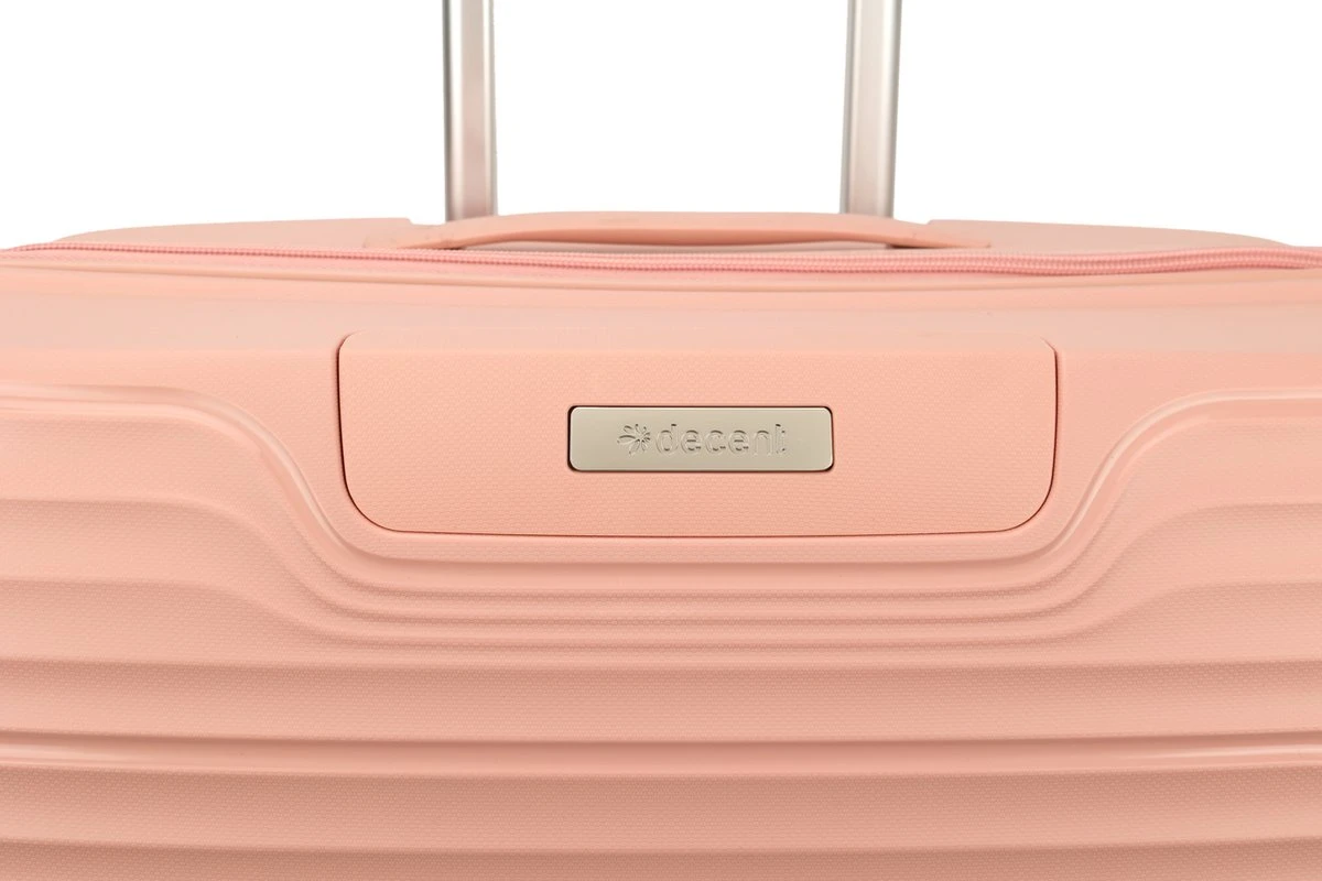 Decent EXPLORER PP Trolley 77 Cm - 106 Liter - TSA Slot - Pink 7 Decent EXPLORER PP Trolley 77 Cm - 106 Liter - TSA Slot - Pink - Afbeelding 7