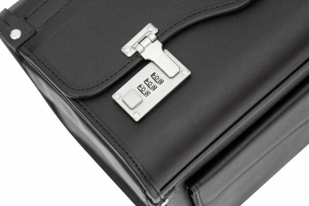 Tassia Pilotenkoffer - Handbagage - Dokterstas - Zwart (PL1620) 5 Tassia Pilotenkoffer - Handbagage - Dokterstas - Zwart (PL1620) - Afbeelding 5