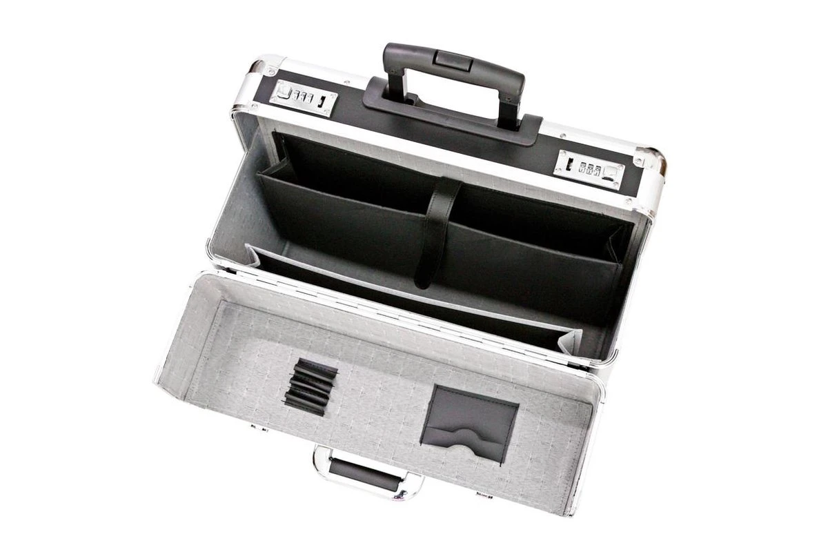 Tassia Pilotenkoffer - Handbagage - Dokterstas - Zwart (PL1620) 6 Tassia Pilotenkoffer - Handbagage - Dokterstas - Zwart (PL1620) - Afbeelding 6