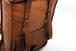 Johnny Fly Leren Rolltop Vintage Rugtas - Bruin - Ecologisch -Kofferland Goedkope Winkel 1200x800 70