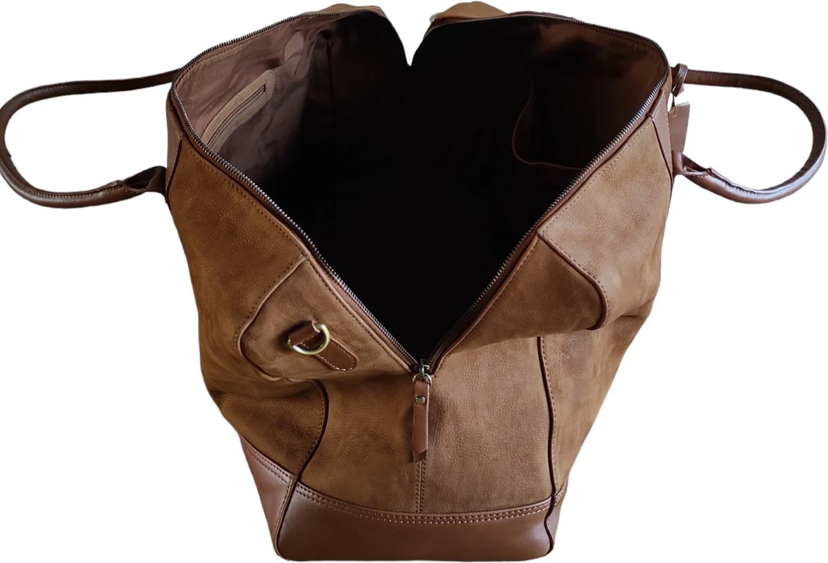 Burkely-reistas-leder-cognac-leer-vakantie-holiday-trip- 2 Burkely-reistas-leder-cognac-leer-vakantie-holiday-trip- - Afbeelding 2