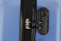 SB Travelbags Bagage Koffer 65cm 4 Wielen Trolley - Blauw -Kofferland Goedkope Winkel 1200x816