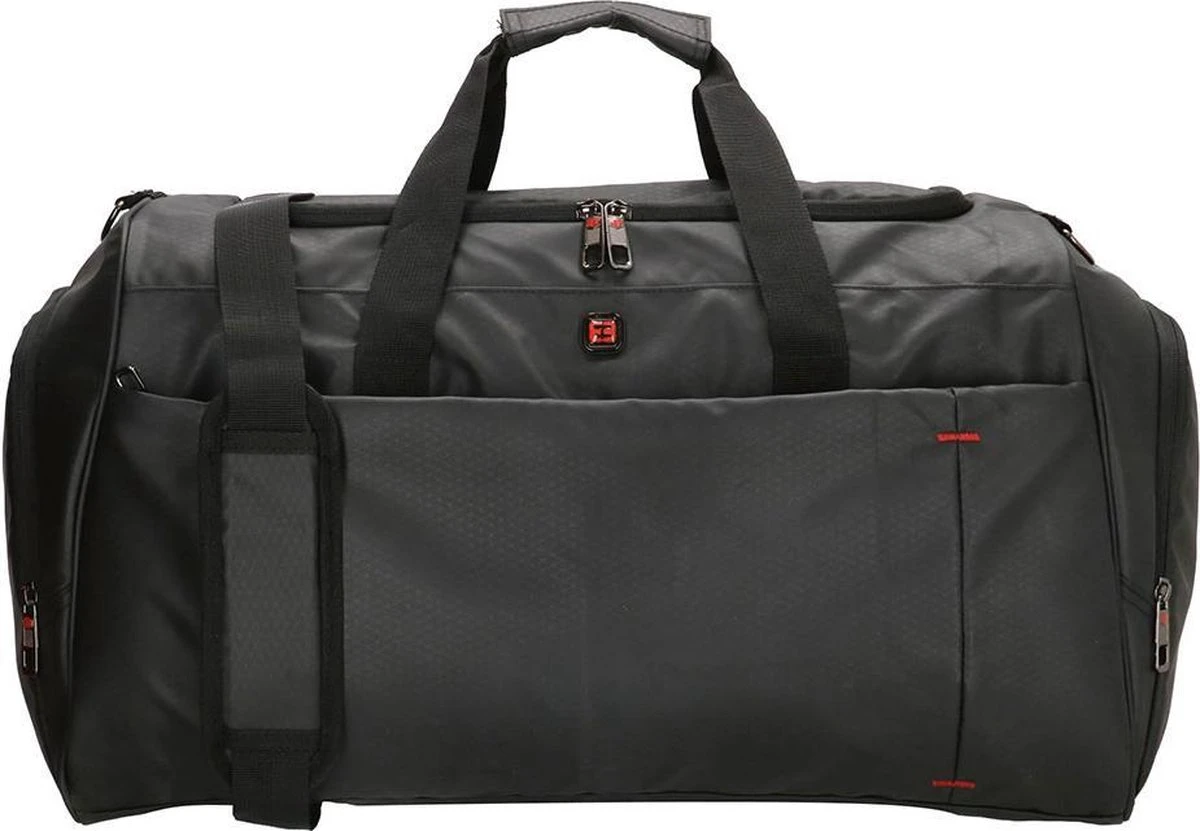 Enrico Benetti Northern 47222 Sportieve Business Sporttas Reistas - Zwart 1 Enrico Benetti Northern 47222 Sportieve Business Sporttas Reistas - Zwart