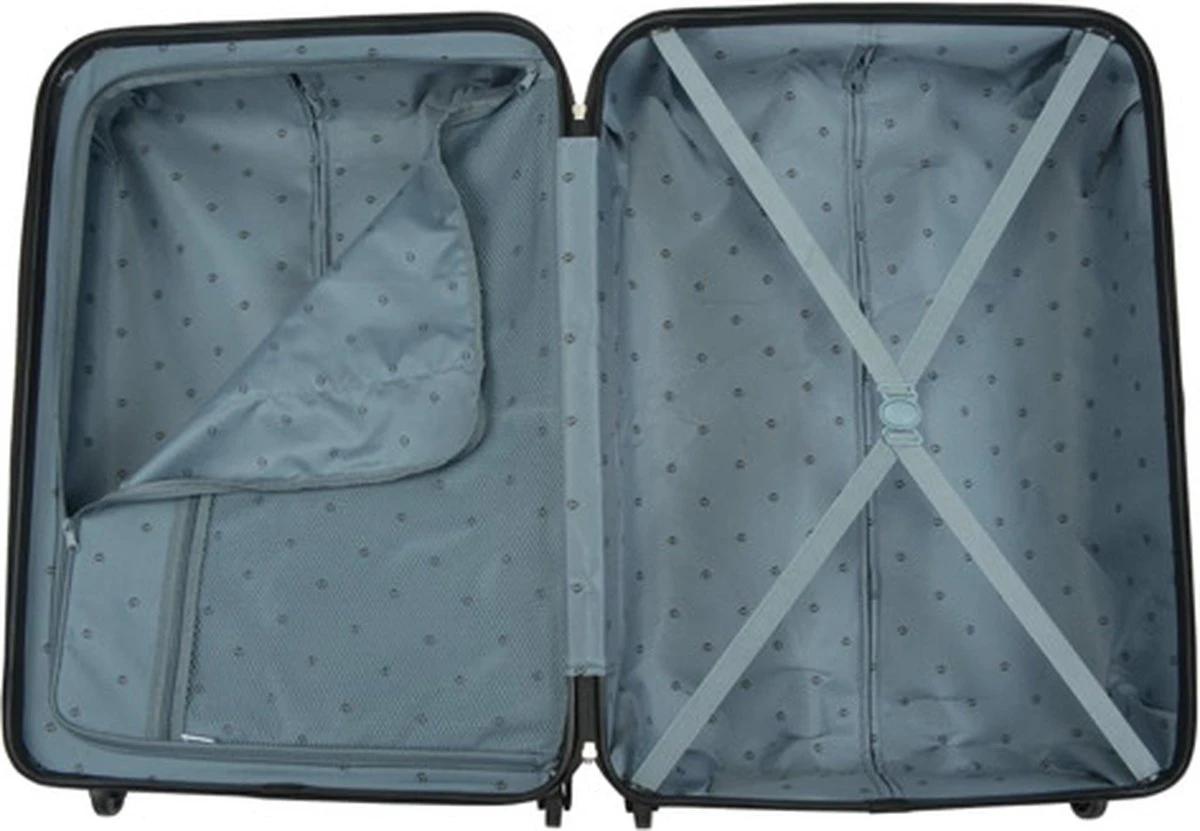 Princess Traveller Grenada - Reiskoffer - 56 Cm - Rood 7 Princess Traveller Grenada - Reiskoffer - 56 Cm - Rood - Afbeelding 7