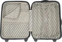 SB Travelbags Handbagage Koffer 55cm 4 Wielen Trolley - Blauw -Kofferland Goedkope Winkel 1200x833