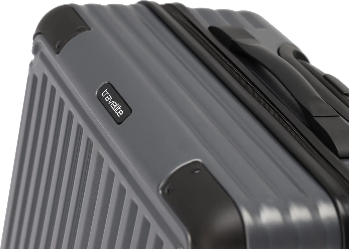 Travelite Cruise M 4-wiel Reiskoffer Antracite 6 Travelite Cruise M 4-wiel Reiskoffer Antracite - Afbeelding 6